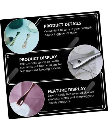 FRCOLOR Mini Cosmetic Scoop Set - 24 Pcs Beauty Spatula Kit for Face & Skin Care | Zinc Alloy Makeup Tools in Assorted Colors - Buy Online on GoSupps.com