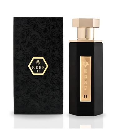 Reef 11 - EDP Spray 100ML (3.38 OZ) Long Lasting & Luxurious Fragrance. 3.38 Fl Oz (Pack of 1) Reef 11