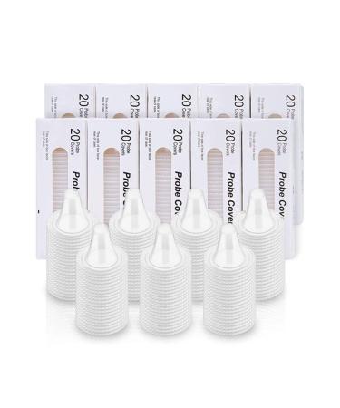 200Pack Ear Thermometer Probe Covers Lens Filters Refill Refill Covers for All themometer Thermometer Models Digital Thermometers Disposable Covers