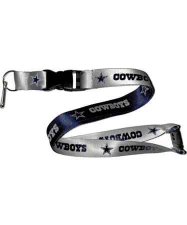 Aminco NFL Dallas Cowboys Reversible Lanyard, Team Colors, one Size (NFL-LN-162-17)