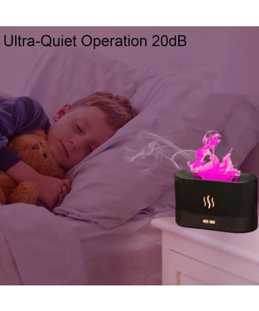 Dasiautoem Flame Aroma Diffuser - 7 Flames Effect Essential Oil Humidifier for Home Office & Bedroom - Aromatherapy LED Accent - Buy Online on GoSupps.com