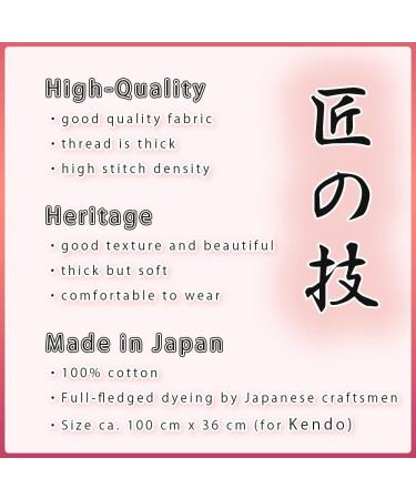 Kendo TENUGUI Shu-Ha-Ri ENJI - Authentic Japanese Made Towel - Buy Online on GoSupps.com
