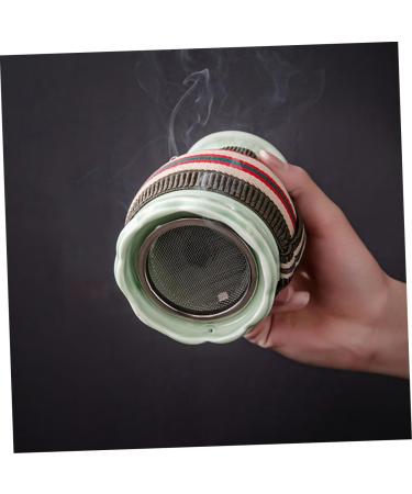 Beavorty 3 Sets Moxibustion Pot & Electric Facial Massage Device - Ceramic Moxa Burner for Full Body Massage & Relaxation - Buy Online on GoSupps.com