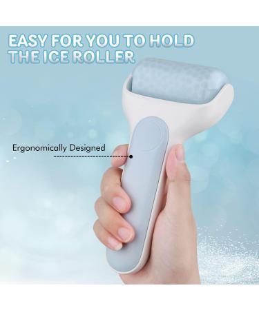 LATME Ice Roller for Face Eyes Womens Gifts Face Massager Roller Puffiness Migraine Pain Relief and Minor Injury Haze Blue - Buy Online on GoSupps.com