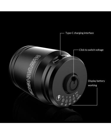 Wormhole Wireless Tattoo Pen Kit with Power Supply and Cartridge Needles - Professional Ink Machine for Beginners | TK502 - Buy Online on GoSupps.com
