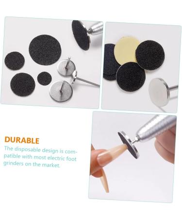FRCOLOR 5 Sets Nail Polishing Sheets Remover Tool Sandpaper Foot Sandpaper Discs Self Adhesive Sandpaper Disc Pedicure Sandpaper Disc Fine Grit Remover Nail Bit Sand Sheet Refill Electric - Buy Online on GoSupps.com