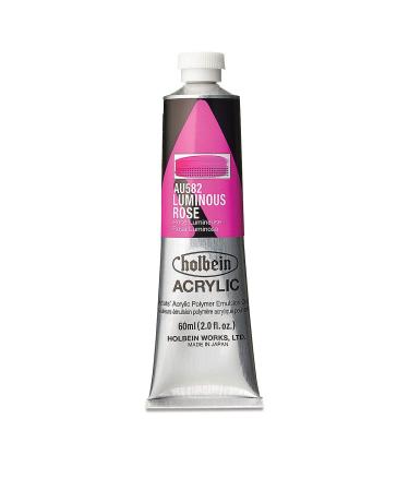Holbein - Artist Heavy Body Acrylic - 60ml Tube - Luminous Rose