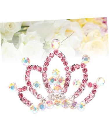 Angoily Crown Hair Comb Hair Accessories Toddler Crowns and Tiaras Girls Tiara Rhinestone for Girls Diamond Headpiece Crystal Headpiece Tiara for Girls Hairpin Child Rhinestones Headgear - Buy Online on GoSupps.com