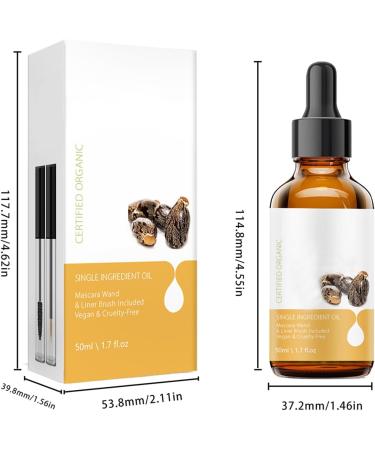 Mascara 50 ml long mascara curl mascara dark natural beauty mascara eyelashes curl moisturizing and lengthening mascara - Buy Online on GoSupps.com