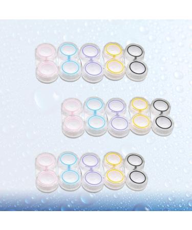 Milisten Contact Lens Case - Travel Kit Holder with Soak Storage | Pink Blue Purple Yellow Black Options - Buy Online on GoSupps.com