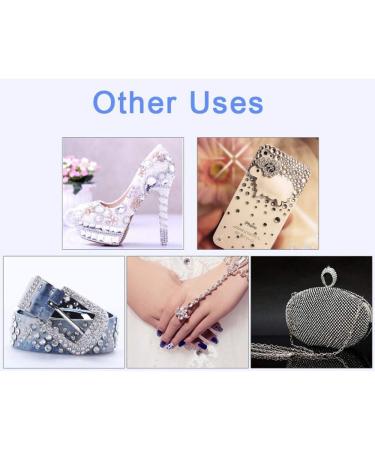 Sanbore 4 Packs Opal Jelly Nail Art Rhinestones Flatback Round Beads Glitter Crystals Mix Size Nail Charms Face Clothes Jewelry DIY Crafts - Buy Online on GoSupps.com