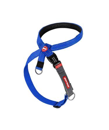 Ezydog anti pulling dishes dog - crosscheck dog harness for small medium -sized and large dogs dog training accessories reflective size adjustable (XL blue) XL (72 - 96cm) blue