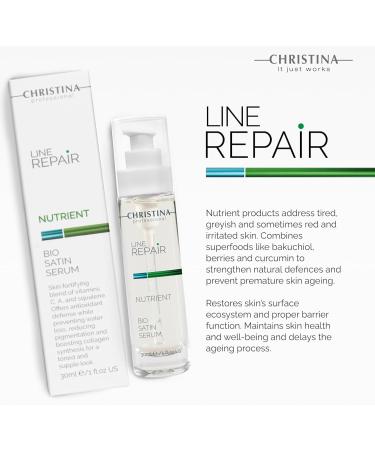 Bio Satin Serum from Line Repair NUTRIENT by CHRISTINA Professional - Buy Online on GoSupps.com