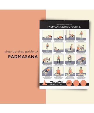 Yoga Poster Series - Top 362 Best Yoga Poses Calendar - Relieve Stress  Increase Flexibility  Gain Strength | Yoga Postures & Exercises | 14 Pages Spiral Yoga Calendar  Size: 15"x20" - Buy Online on GoSupps.com