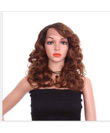 BGHJUE AFRICAN WIG Short Volume Loose Wave Hair Synthetic Braiding Hair Extension Ombre Long Hairstyles Loose Wave Synthetic Wave Hair