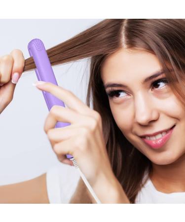 Mini Flat Iron for Thin Hair - Purple Hair Straightener | Travel-friendly & Stylish - Buy Online on GoSupps.com