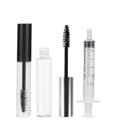 SOESFOUFU 12pcs Mascara Tube Lengthening Mascara Empty Mascara Bottle Lash Kits Eyelashes Kit Clear Plastic