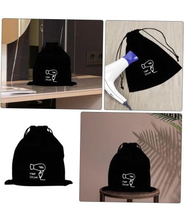 PLAFOPE 2pcs Velvet Bag Blow Dryer Hair Dryer Organizer Bag for Hair Dryer Flannel Beam Port Appendix Travel - Buy Online on GoSupps.com