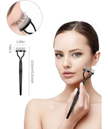 EBANKU 7-Piece Eyelash Comb & Eyebrow Brush Set for Precision Makeup Grooming - Buy Online on GoSupps.com