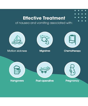 Relief Band Classic Wristband for Nausea Relief | Motion Sickness Morning Sickness Migraine Anxiety & Hangover Teal - Buy Online on GoSupps.com