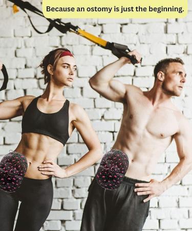 MyBud Fun Ostomy Bag Covers - Waterproof Colostomy Bags for Women and Men - Adjustable Flange Opening - Reusable Stoma Pouch Cover - 2 Pieces - Buy Online on GoSupps.com