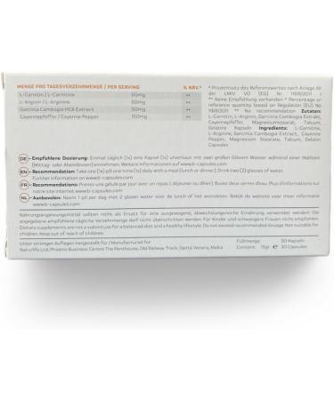 Buy BODY+ Official Formula: L-Carnitine L-Arginine Garcinia Cambogia & Capsicum - 60 Capsules (2 Packs) - International Shipping Available! - Buy Online on GoSupps.com