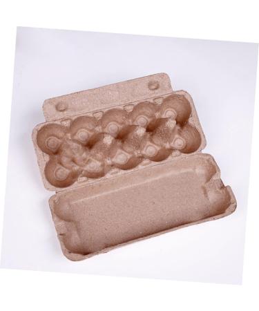 Generic Food Containers 10pcs Egg Cartons Folding Egg Tray Food Serving Tray Egg Holder Egg Rack Carrying Case Bulk As Shown 10pcs - Buy Online on GoSupps.com