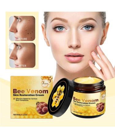 Bee Venom Comprehensive Cream Professional Bee Venom Skin Treatment Cream Bee Venom For Wrinkles Advanced Firming & Wrinkle-Reducing cream Natural Skin Moisturizer for All Skin - Buy Online on GoSupps.com