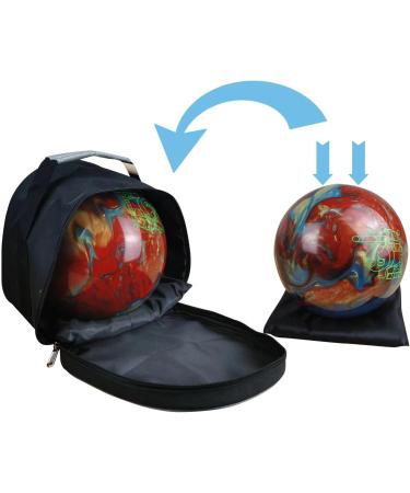 Baliken Bowling Add-On Bag - Fits One Bowling Ball and Accessories - Black - Buy Online on GoSupps.com