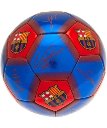 Buy Barcelona FC Signature Football - Sky Blue/Red (One Size) | International Shipping Available - Buy Online on GoSupps.com