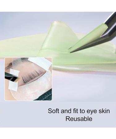 Permanent Eyelash Curler Cover Ultra Thin Silicone Permanent Eyelash Curler for Home (Yellow Pink) - Buy Online on GoSupps.com