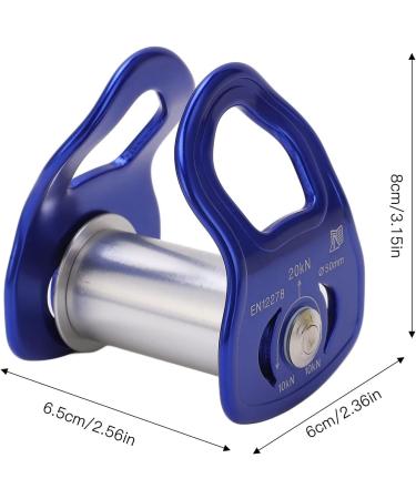 Vgeby Outdoor Sport Pulley | Aluminum Alloy Zipline Pulley for Obstacle Course Training - Indoor & Outdoor Use - Buy Online on GoSupps.com