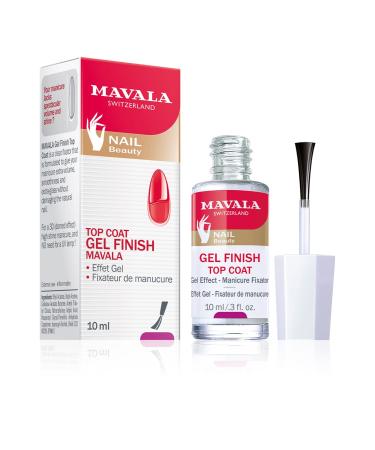 MAVALA Nail Top Coat Gel Finish | Replicates Gel Manicure | For Smooth and Domed nails | Volumizing Effect | Gentle on Nails | No UV Lamp | Durable Formula | 0.3 Ounce - Buy Online on GoSupps.com
