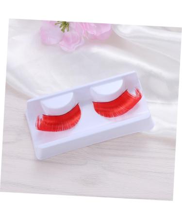 FRCOLOR Party Eyelashes Fake Lashes Long False Eyelash Color Eyelashes Fake Eyelashes - Buy Online on GoSupps.com