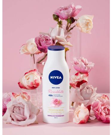 Nivea Rose Blossom Body Lotion - 5in1 Care Formula with Argan Oil | Nourishing Body Cream (400ml 2 Pack) - International Shipping Available - Buy Online on GoSupps.com