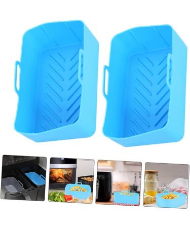 Alipis Air Fryer Baking Pads 2pcs Air Fryer Pad Baking Pans Baking Liners Silicone Air Fryer Mat Baking Supplies Multipurpose CUA17218SE2RXO2604JGZXVPQ - Buy Online on GoSupps.com