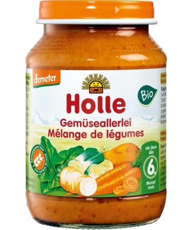 Holle Organic vegetable all sorts (6 x 190 g) 6 x 190 gr
