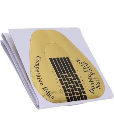 Nail Extension Tips Form Self Adhesive Adjustable Size 100 Pcs Waterproof Coating Nail Art Tips Extension Forms Manicure Accessory for Home Use - Buy Online on GoSupps.com