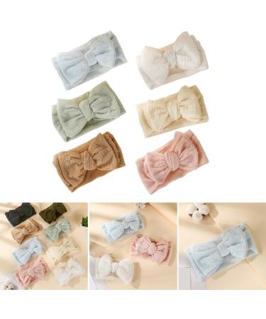 JSGHGDF Double Layer Butterfly Knot Headband for Baby Girls Lace Mesh Hair Ribbon Headwear with Delicate Lace Detailing Mint Green - Buy Online on GoSupps.com