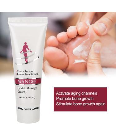40g Natural Body Growth Foot Cream & Muscle Massage Oil - Promote Bone Growth & Foot Care - Buy Online on GoSupps.com