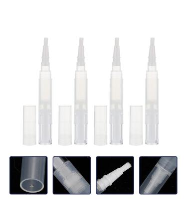 FOMIYES 4pcs Cute Lip Gloss Tubes - Empty Cosmetic Pens for Nail Polish & Cuticle Oil Applicator - Buy Online on GoSupps.com