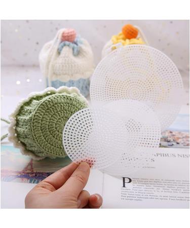 iSuperb 30 Pack Round Plastic Canvas Mesh Sheets for Embroidery & Crafting - 3.03'', 4.53'', 5.79'' (30Pcs) - Buy Online on GoSupps.com