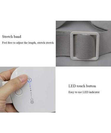 Shaple Thermal Belt - Reusable Portable Heating Belt with 3 Adjustable Heat Settings for Back Waist Shoulder & More - International Shipping Available - Buy Online on GoSupps.com
