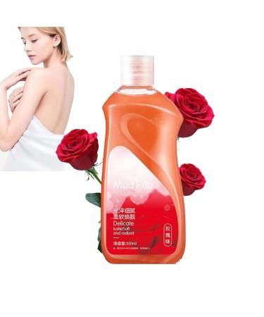 Rubbing Mud Gel 350ml, Mud Rubbing Skin Cleansing Gel, Exfoliating Body Scrub, Removing Dead Skin and Body Wash of Dirt