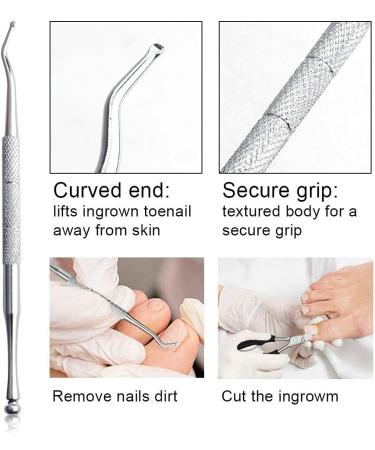 Toenail nail clippers suitable for thick nails and ingrown toenails large heavy-duty precision stainless steel nail clippers toe nail clippers specially designed for male/female/elderly/podiatrists - Buy Online on GoSupps.com