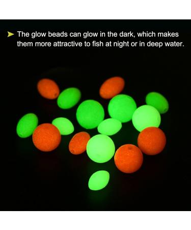 PATIKIL 200pcs 3mm Glowing Fishing Beads - Soft Plastic Round Green Lures for Enhanced Fishing Success | International Shipping Available - Buy Online on GoSupps.com
