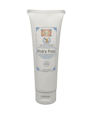 Lu Lu's Suds Handmade All Natural Goat Milk Moisturizing Body Lotion (8oz Rob's Polo)