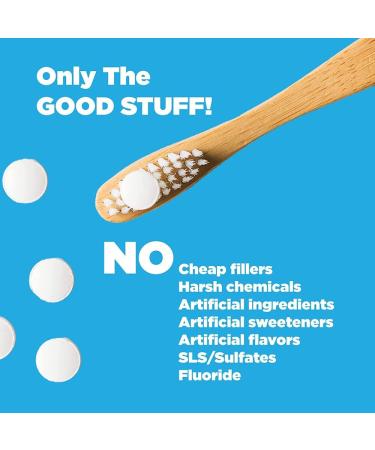 Chomp Peppermint Toothpaste Tablets Refill - Single Pack | Eco-Friendly & Travel-Friendly - Buy Online on GoSupps.com