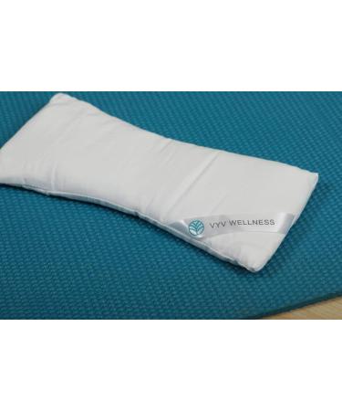 VYV Wellness Rose Eye Pillow for Yoga Meditation - Amethyst Crystal Infused for Passion, Attraction, and Chakra Work - Buy Online on GoSupps.com