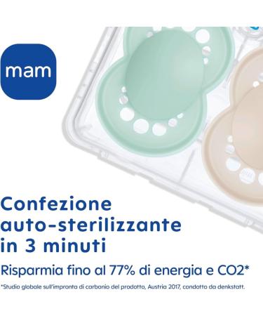 MAM Original Pacifiers Set of 2 - Rubber 16+ Months Pink with Pacifier Box | International Shipping Available - Buy Online on GoSupps.com